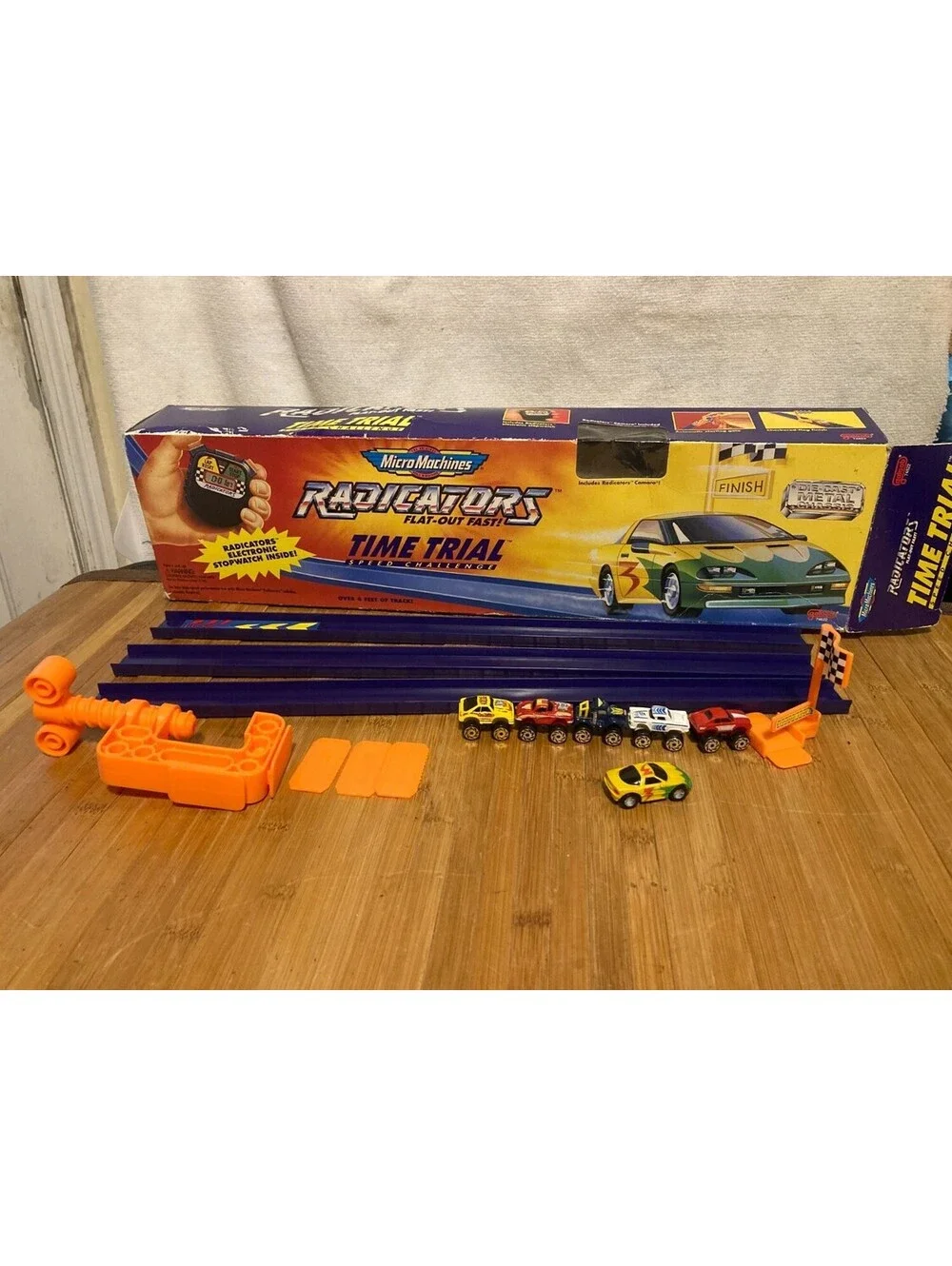 Micro Machines 1995 Radicators Time Trial  Set Incomplete  with Extra Cars